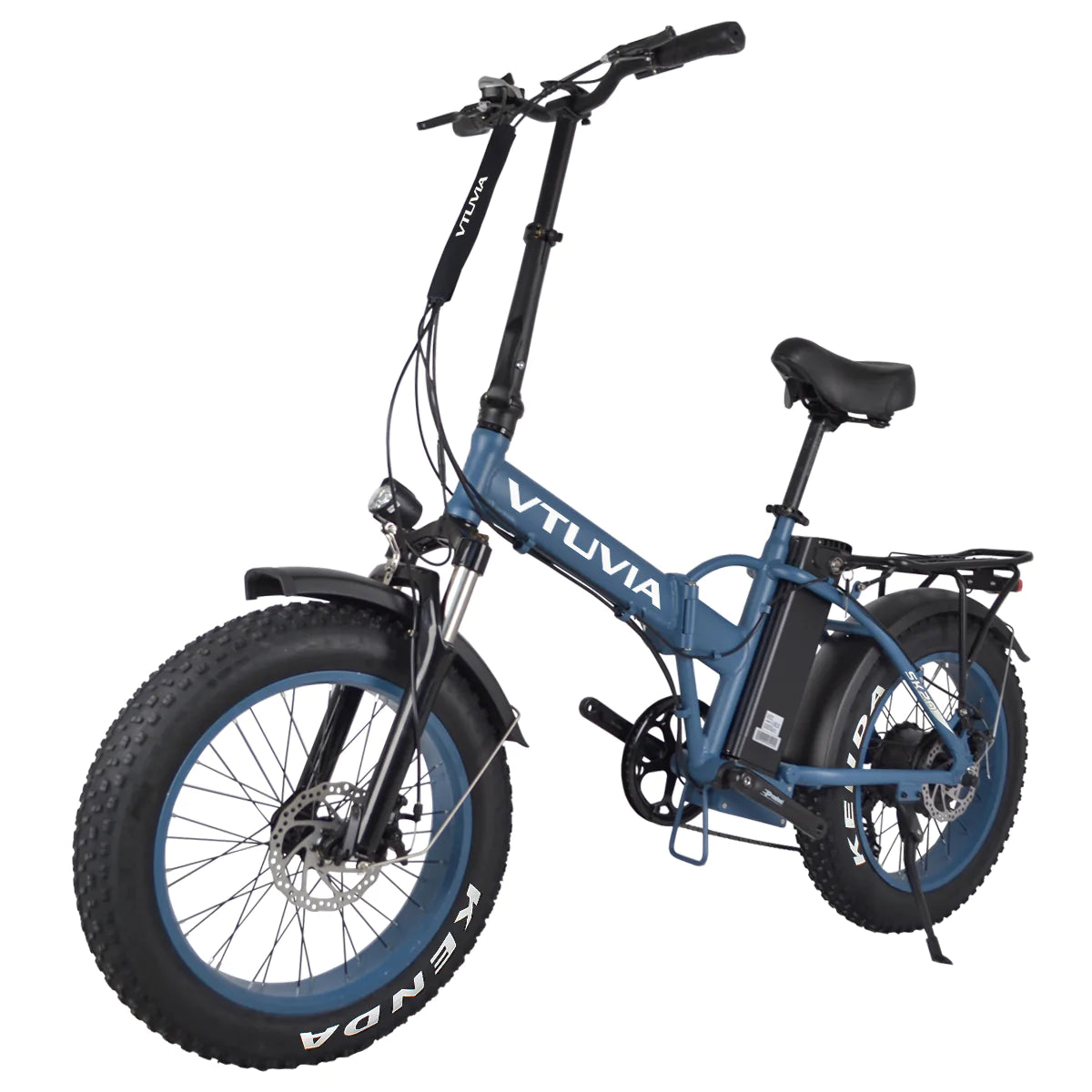 VTUVIA SK20 20 Inch Folding Fat Tire Electric Bike