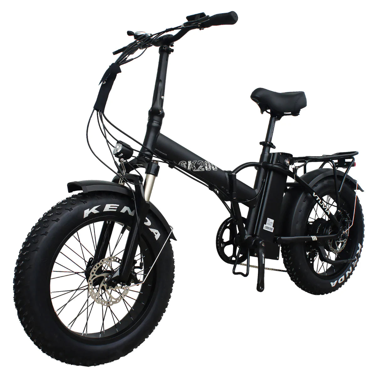 VTUVIA SK20 20 Inch Folding Fat Tire Electric Bike